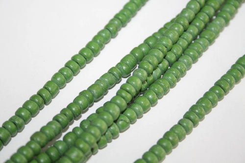 Woodbeads 4-5mm / item no.44-16-436 /  40cm / 100pcs /