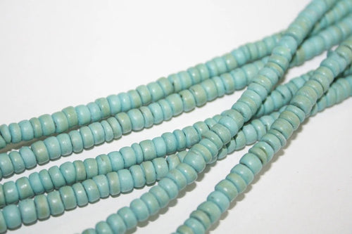 Woodbeads 4-5mm / item no.38-16-571/  40cm / 100pcs /