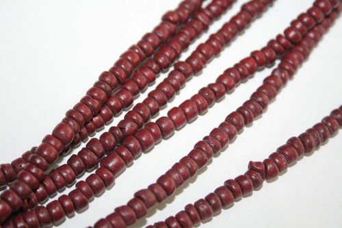 Woodbeads 4-5mm / item no.45-16-396 /  40cm / 100pcs /