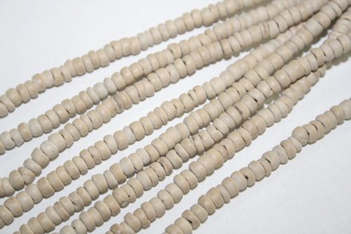 Woodbeads 4-5mm / item no.144-17-740 /  40cm / 100pcs /