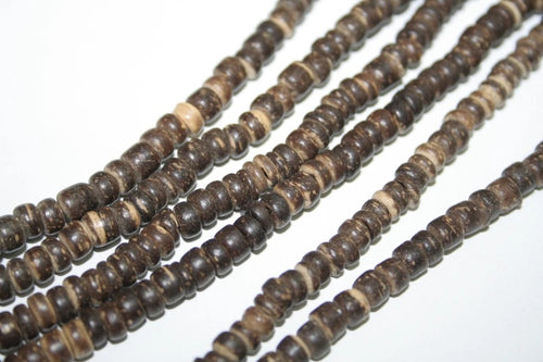 Woodbeads 4-5mm / item no.52-16-212 /  40cm / 100pcs /