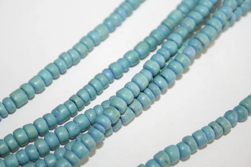 Woodbeads 4-5mm / item no.44-16-480 /  40cm / 100pcs /