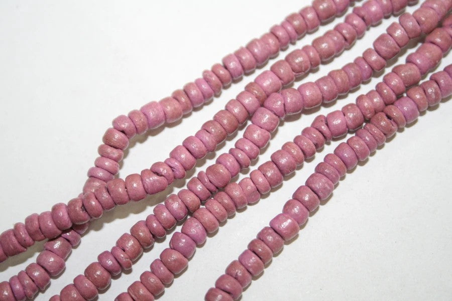 Woodbeads 4-5mm / item no.135-17-748 /  40cm / 100pcs /