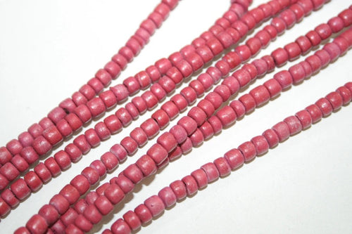 Woodbeads 4-5mm / item no.130-17-594 /  40cm / 100pcs /