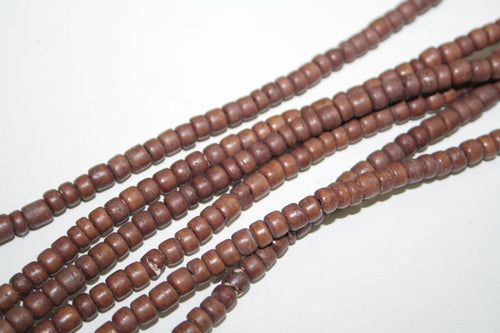 Woodbeads 4-5mm / item no.96-17-108 /  40cm / 100pcs /