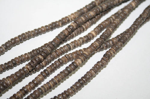 Woodbeads 4-5mm / item no.88-03-510-34 /  40cm / 100pcs /