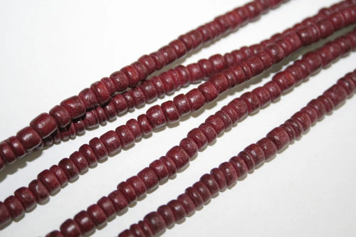 Woodbeads 4-5mm / item no.31-16-566 /  40cm / 100pcs /