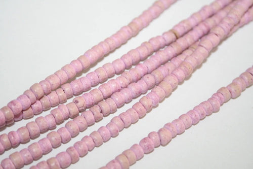 Woodbeads 4-5mm / item no.38-16-525 /  40cm / 100pcs /