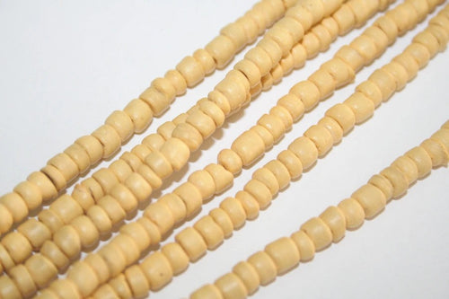 Woodbeads 4-5mm / item no.44-16-440 /  40cm / 100pcs /