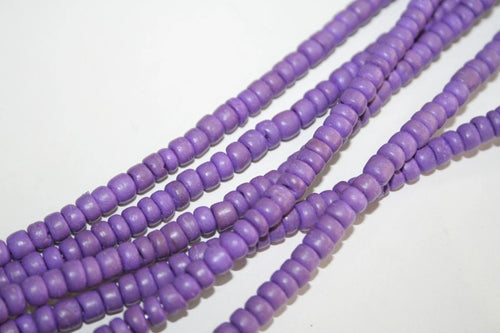 Woodbeads 4-5mm / item no.45-16-490 /  40cm / 100pcs /