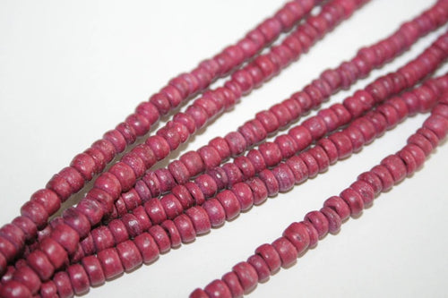 Woodbeads 4-5mm / item no.45-16-486 /  40cm / 100pcs /