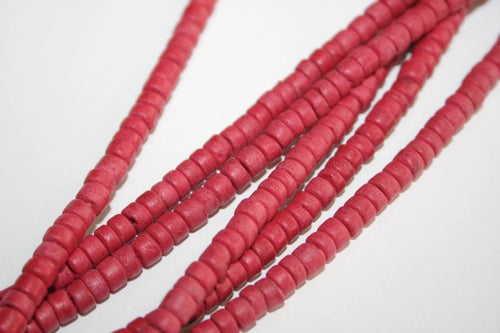 Woodbeads 4-5mm / item no.45-16-485 /  40cm / 100pcs /