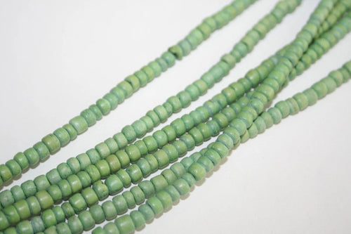 Woodbeads 4-5mm / item no.46-16-437 /  40cm / 100pcs /