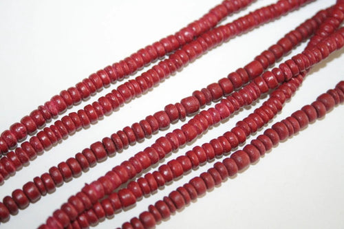 Woodbeads 4-5mm / item no.42-16-358 /  40cm / 100pcs /