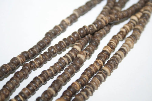 Woodbeads 4-5mm / item no.41-16-238 /  40cm / 100pcs /