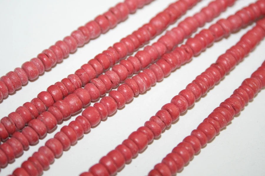 Woodbeads 4-5mm / item no.49-16-259 /  40cm / 100pcs /