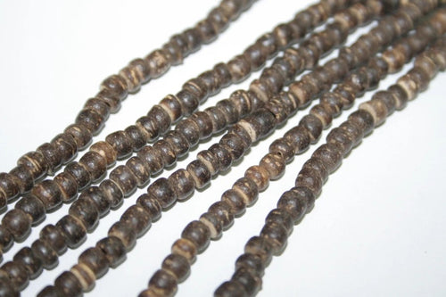 Woodbeads 4-5mm / item 15-16-016 /  40cm / 100pcs /