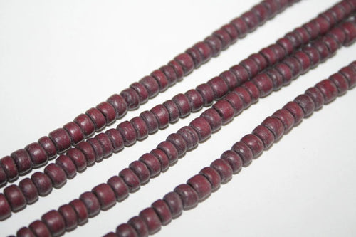 Woodbeads 4-5mm / item 16-03-518-12 /  40cm / 100pcs /