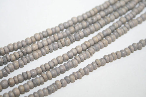 Woodbeads 2-3mm / item H004  /  40cm / 150pcs /