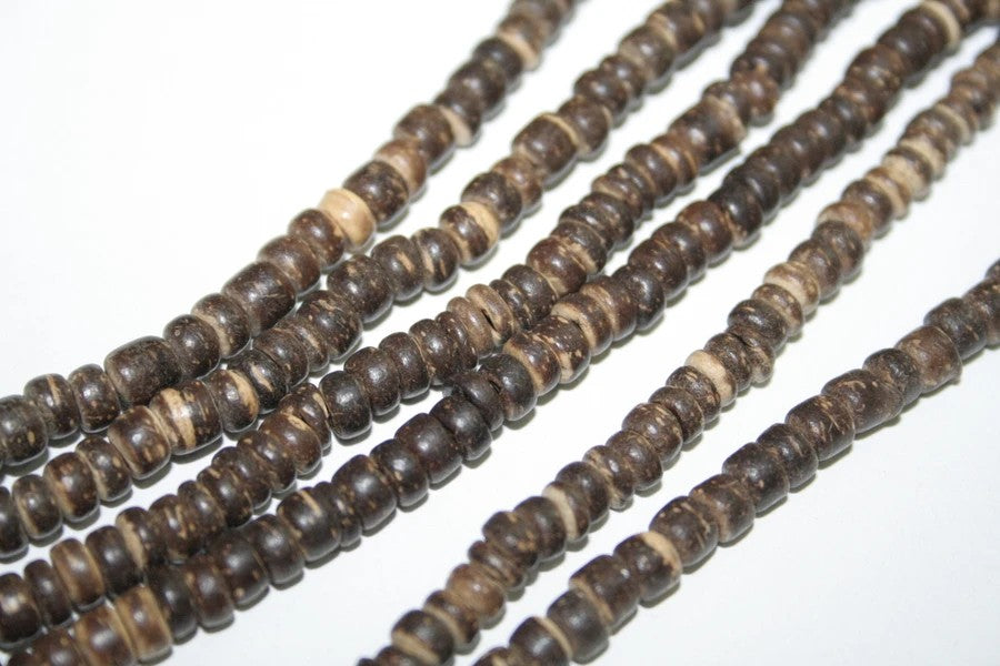 Woodbeads 2-3mm / item H007  /  40cm / 150pcs /