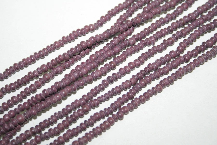 Woodbeads 2-3mm / item H016  /  40cm / 150pcs /