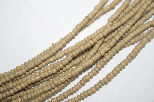 Woodbeads 2-3mm / item H022  /  40cm / 150pcs /