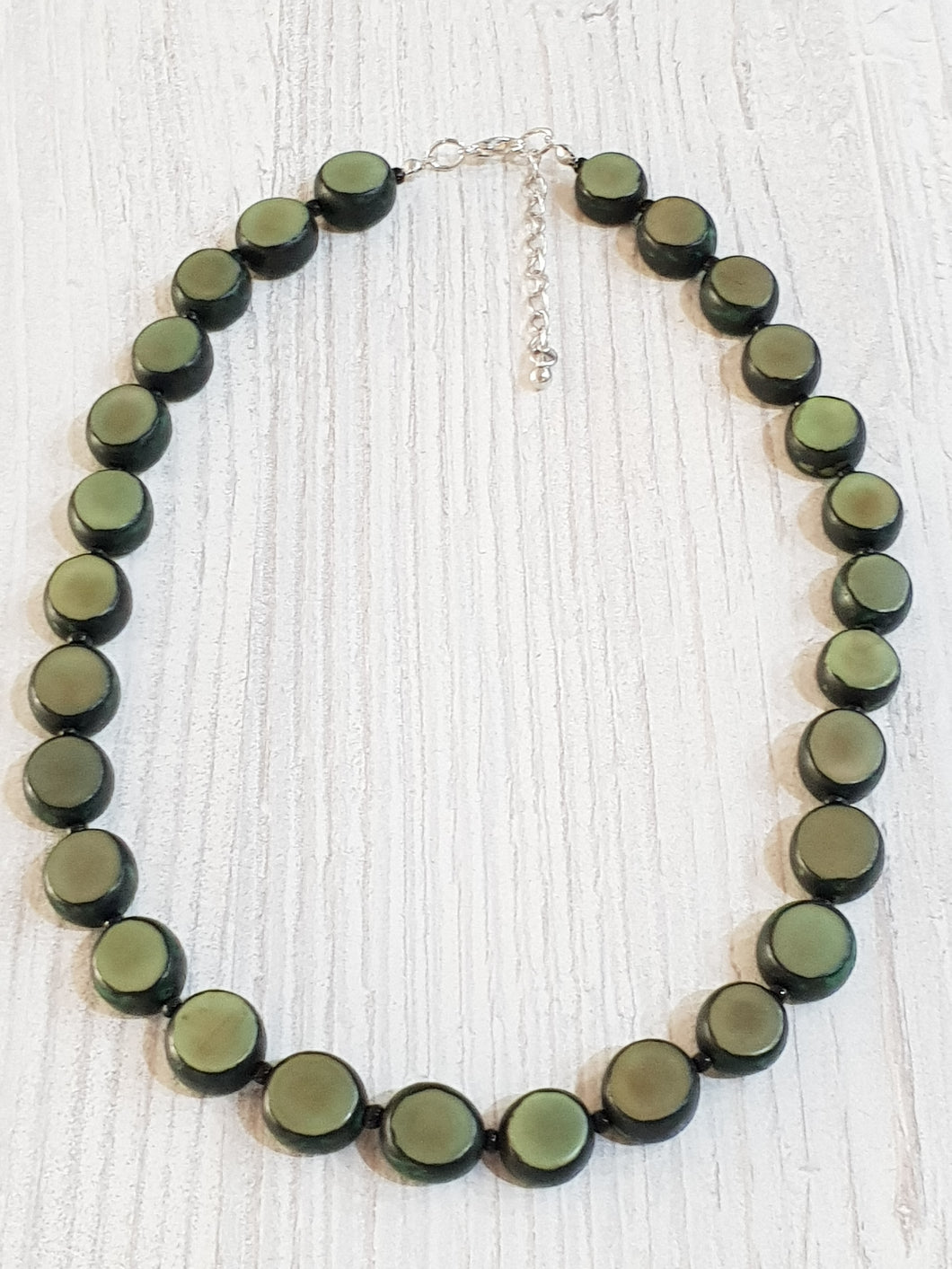 Vegan Buri Necklace 48cm / BG-1235