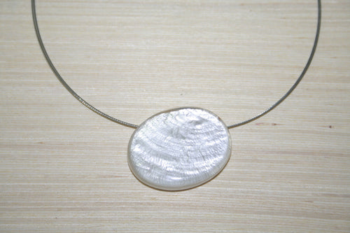 Necklace made of real shells